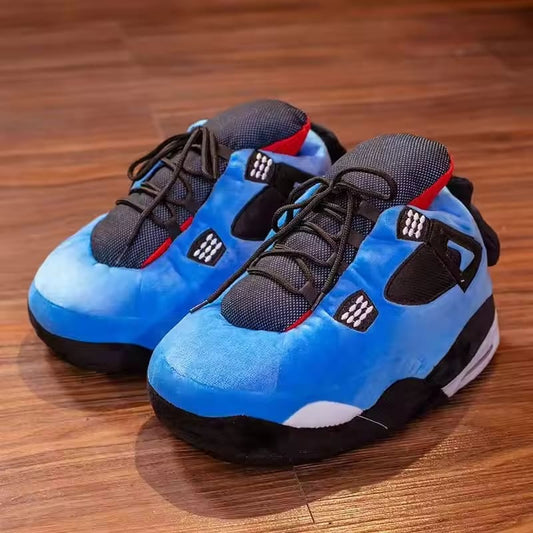 Unisex One Size Fits Most Eu 36-44 Winter Indoor Cotton Shoes Woman Warmth Home Slippers Women/Men Snug Sneakers Ladies Slipper